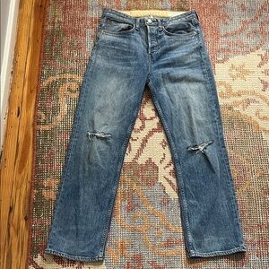 Rag & Bone Maya High-Rise Ankle Straight Jeans Size 27
